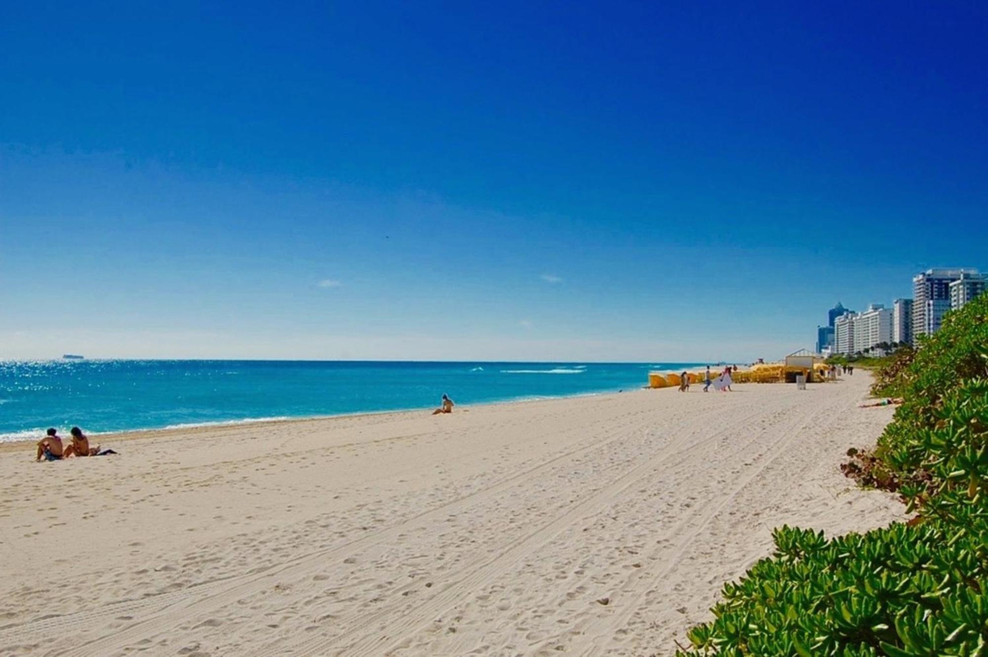 Directly On The Beach With Pool & Ocean View Miami Beach Eksteriør billede